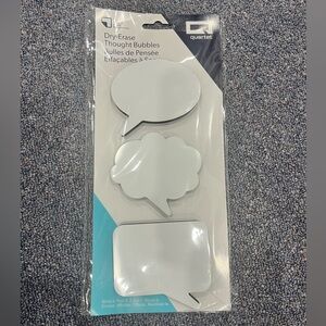 Stick on White Board Speech Bubbles